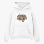 Толстовка худи оверсайз