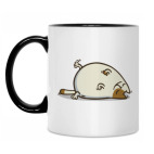 Кружка двухцветная