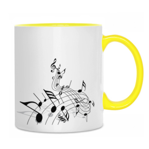 Кружка Скрипичный ключ