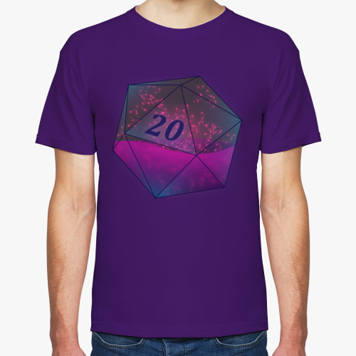 Футболка с принтом Дайс D&D