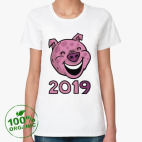 Женская футболка органик