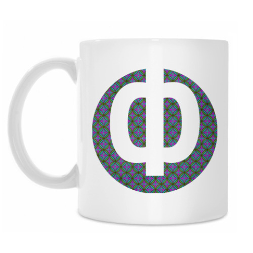 Кружка с принтом Alphabet