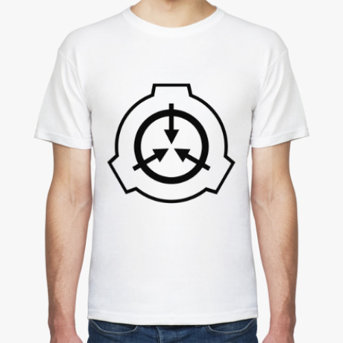 Футболка с принтом S.C.P.