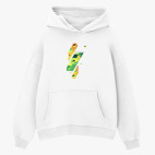 Толстовка худи оверсайз