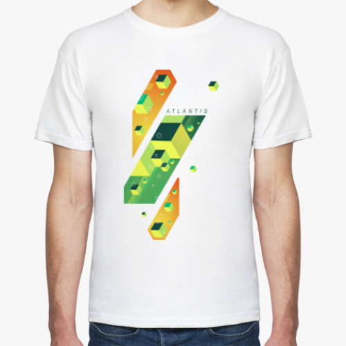 Футболка с принтом Атлантида