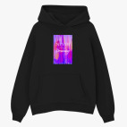 Толстовка худи оверсайз