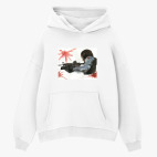 Толстовка худи оверсайз