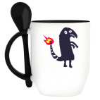 Кружка с ложкой