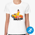Женская спортивная футболка