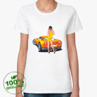 Женская футболка органик