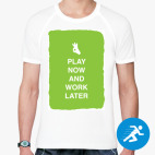 Мужская спортивная футболка