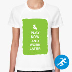 Женская спортивная футболка