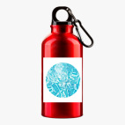 Металлическая бутылка 400 мл UV-DTF