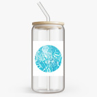 Банка с бамбуковой крышкой