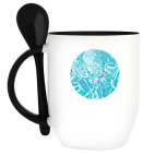 Кружка с ложкой