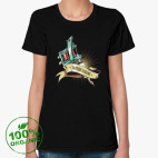 Женская футболка органик