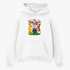 Толстовка худи оверсайз