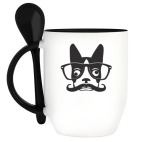 Кружка с ложкой