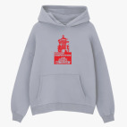 Толстовка худи оверсайз