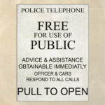 Табличка ТАРДИС Доктор Кто