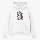 Толстовка худи оверсайз