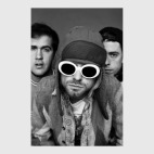 Постер 40 х 60 см NIRVANA