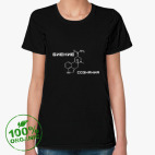 Женская футболка органик