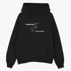 Толстовка худи оверсайз