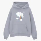 Толстовка худи оверсайз