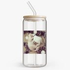 Банка с бамбуковой крышкой