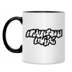 Кружка двухцветная