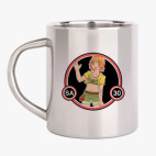 Кружка металлическая