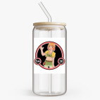 Банка с бамбуковой крышкой