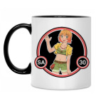 Кружка двухцветная