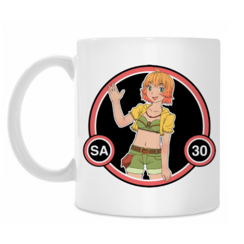 Кружка с принтом SA30 Gargantia