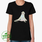 Женская футболка органик