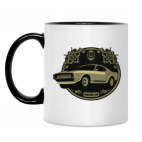 Кружка двухцветная