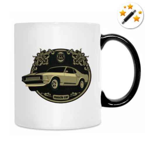 Кружка-хамелеон Muscle car