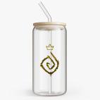 Банка с бамбуковой крышкой