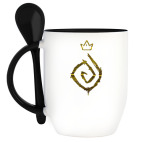 Кружка с ложкой