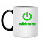 Кружка двухцветная