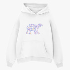 Толстовка худи оверсайз