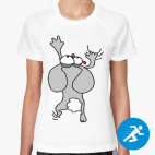 Женская спортивная футболка