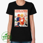 Женская футболка органик