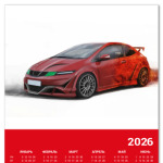 Honda Civic Type R Artrace body-kit in flame