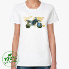 Женская футболка органик