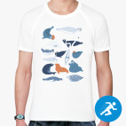 Мужская спортивная футболка