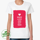 Женская футболка органик