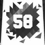 Цифра 58 (Low Poly)