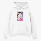 Толстовка худи оверсайз